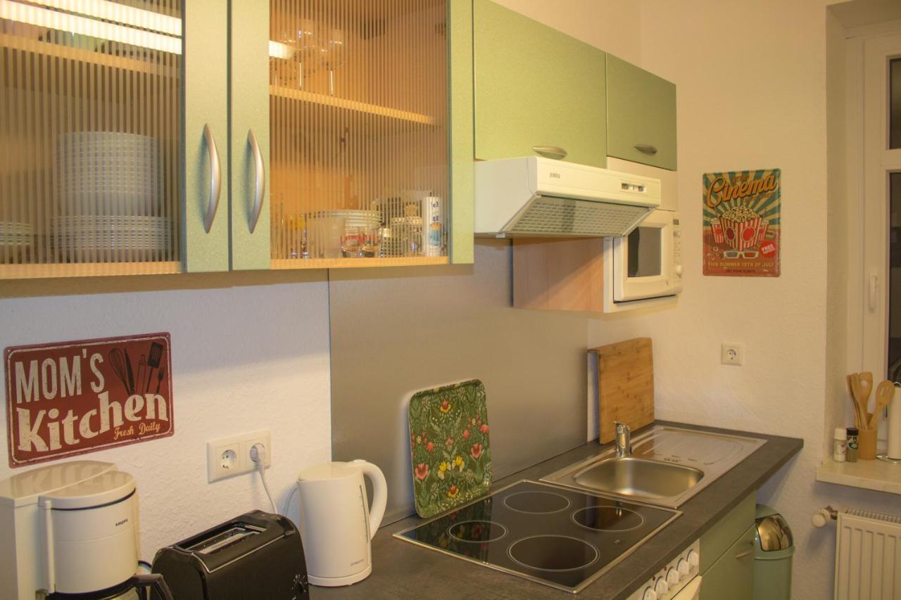 Ferienwohnung Vier Findlinge Thale Dış mekan fotoğraf